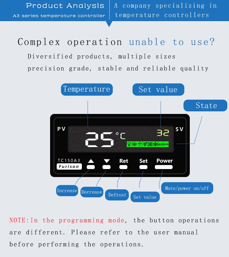 Furison Temperature controllers