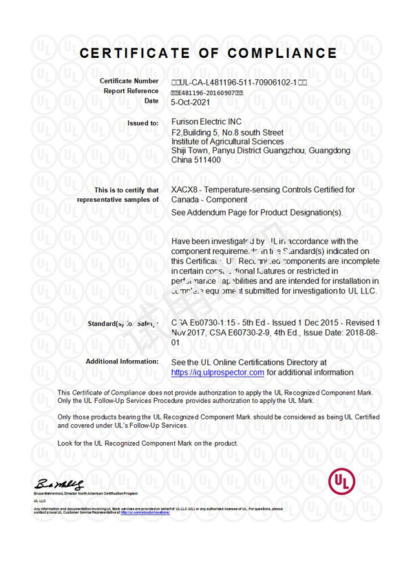 ROHS CERTIFICATE